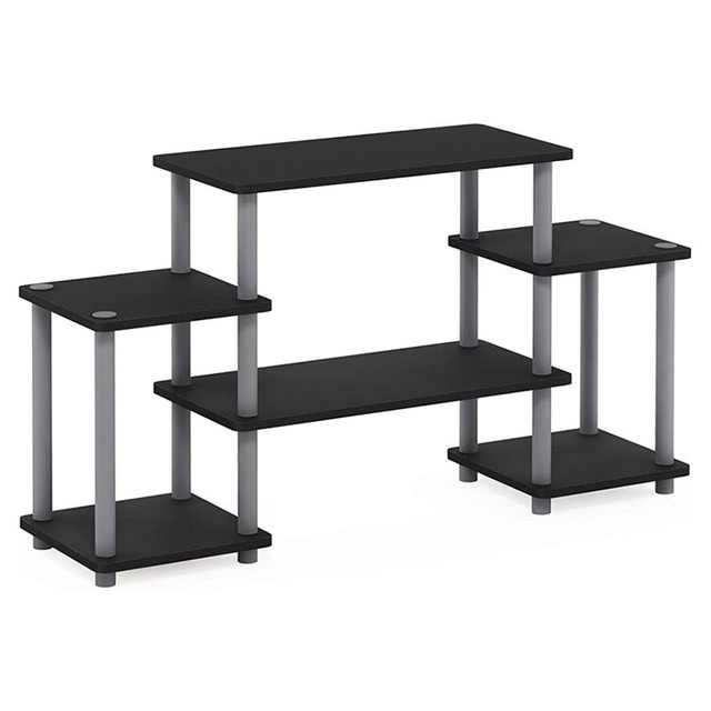 Modern Minimalist Metal Wood TV Rack Wooden Design Shelf Television Stand for Home Bedroom Office Versatile Furniture
