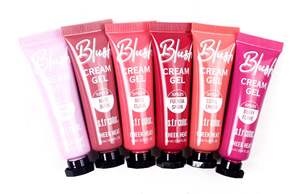 Visage Polonais Vegan <span class=keywords><strong>Creme</strong></span> Vente Chaude 6 couleurs Liquide Blush Light Up Peau Fouettée Chaude 6 couleurs Sans Couture Joue Couleur Liquide Blush - Product Image 2