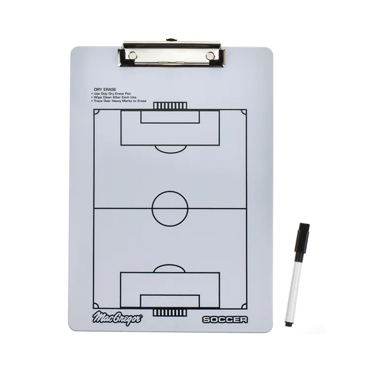 Accessoires d'entraînement de football portables en gros Planches tactiques d'entraînement avec stylo