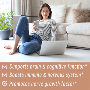 Cápsulas de Melena de León con Etiqueta Personalizada, Melena de León Apoya la Función Cognitiva del Cerebro y Refuerza el Sistema Nervioso Inmunológico - Product Image 3