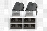 Projet de Downlight LED encastré de style moderne Lumière vers le bas IP65 Spot LED commercial Mega
