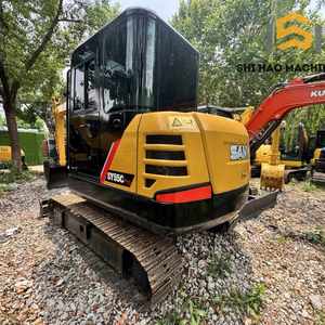 Mini-excavatrice sur chenilles Sany 60C d'occasion, puissante, à faible nombre d'heures de fonctionnement, 6 tonnes, pour usage agricole et domestique - Product Image 5