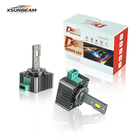 Phares LED supérieurs Série D D3S, étanches, pour véhicules