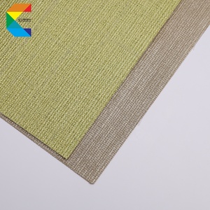 Giá cả cạnh tranh Dệt tự nhiên kết cấu hình nền 100% Vinyl chất liệu không thấm nước PVC tường giấy cho cải tạo nhà tường trang trí nội thất - Product Image 4