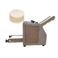 Machine à fabriquer des pizzas, chapatis, rotis, lahmacuns, manakish, naans, pains pita, tortillas, en acier inoxydable, fabriquée en Chine