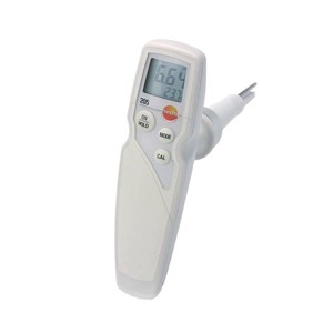 เทสโต้ 205 เครื่องวัดค่า pH แบบพกพา ช่วงค่า pH 0-60 ความแม่นยำ 0.1 สำหรับการวัดแบบกึ่งคงที่ - Product Image 5