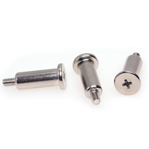 Vis à tête plate à embase limitée, à rainures cruciformes, en acier inoxydable et acier au carbone, moletées, sur mesure en usine - Product Image 2