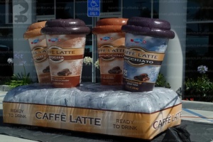 Vaso Inflable Gigante Personalizado con Logotipo para Bebidas de Café, con Base Estable para Cafeterías, <span class=keywords><strong>Tiendas</strong></span> de Bebidas, Publicidad en Carreteras - Product Image 3