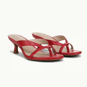 Women's Thong Sandals Open Round Toe Cross Straps <b>Kitten</b> <b>Heel</b> Sandals slip on Heeled Mule <b>Shoes</b> for <b>Ladies</b> Summer Outdoor - Product Image 2