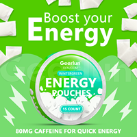 Complément alimentaire pour le cerveau en sachet, enrichi en vitamine B naturelle, taurine, nootropique, stimulant énergétique, caféine, fabriqué en usine OEM