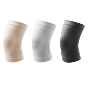 Genouillère d'été, fine et chaude, tricotée pour hommes et femmes, respirante et sans couture, idéale pour les pièces climatisées. - Product Image 1