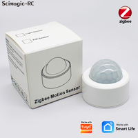 Détecteur de mouvement PIR Zigbee, détecteur infrarouge sans fil intelligent pour le mouvement du corps humain, détecteur de mouvement ZigBee, alarme de sécurité pour la maison intelligente