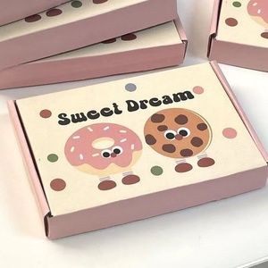 Custom Cute Cartoon Airplane <b>Box</b> Packaging for Donut Cake <b>Gifts</b> Handmade Paper <b>Box</b> - Product Image 5
