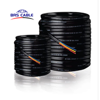 Kabel pompa bawah air bulat datar kabel pompa tahan air kawat listrik
