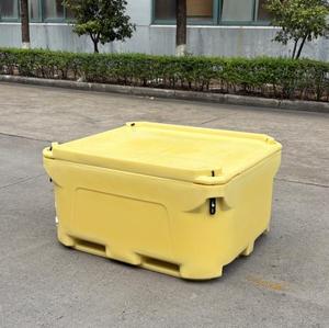 Conteneurs de transport isothermes 460L pour la pêche, la <span class=keywords><strong>chasse</strong></span>, les fruits de mer, les aquariums et les aliments – Glacière à vide isolée - Product Image 1