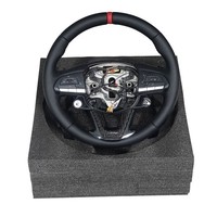 Volant de voiture en fibre de carbone personnalisé au prix d'usine, compatible avec Cadillac CT4 CT5 V-Series 2019-2025 2026, accessoires automobiles