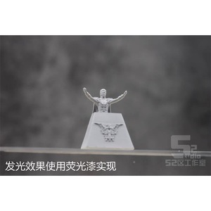 RG HG 1/144 Figuras de PVC Impresas de Alta Precisión, Char de Contrataque con Discurso, con 4 Oficiales, Escena de Hangar - Product Image 4