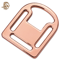 Boucle de réglage coulissante en métal, accessoires de quincaillerie pour sangle réglable, pour sac à dos, sac à main, bagage, sangle de ceinture, placage personnalisé avec logo
