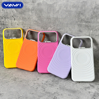 VAWI S123 Offre Spéciale pour iPhone 18 17 16 15 14 Pro Max – Coque de Téléphone Magnétique Antichoc en Silicone – Accessoires de Protection pour Téléphone
