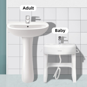 อ่างล้างหน้าแบบพกพาสำหรับเด็กเล็ก ฝึกการล้างหน้า ฝึกการใช้สุขภัณฑ์ - Product Image 2