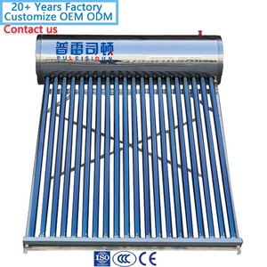 Acier inoxydable à gravité supérieure SUS 304 50L 100L <span class=keywords><strong>150L</strong></span> 200L <span class=keywords><strong>chauffe</strong></span>-<span class=keywords><strong>eau</strong></span> solaire avec tube à vide non pressurisé à faible prix d'usine - Product Image 2