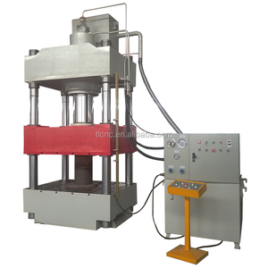 Pressa Idraulica a Quattro Colonne 315T per Pannelli Carrozzeria <span class=keywords><strong>Auto</strong></span>, Macchina per Stampaggio Metalli con Sistema Servo Motore e Cuscinetti - Product Image 1