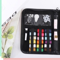 Usine directe haute qualité Portable Kit de couture accessoires de voyage petit crochet en verre pour bricolage tricot en plastique