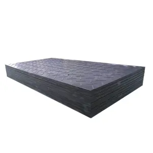 ZSPE Anti-Slip Heavy Duty Ground Mats 100% Recycled Plastic Composite HDPE Temporary Road Mats
