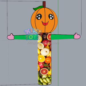 3 م إضاءة عالية 10 قدم أنبوب رجل يلوحون يد قابلة للنفخ للفواكه والخضروات الإعلانات متجر - Product Image 5