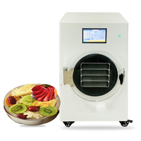 BAXIT Draagbare Vriesdroogmachine met Pomp & Elektrische Verwarming, 2-50kg Batchcapaciteit voor Vlees, Koffie, Fruit, Snacks