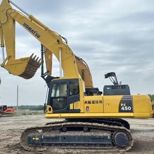 รถขุดตีนตะขาบ Komatsu PC450-8 มือสอง พร้อมชิ้นส่วนคุณภาพสูง เครื่องยนต์ เกียร์ ปั๊มเกียร์ แบริ่ง - Product Image 2
