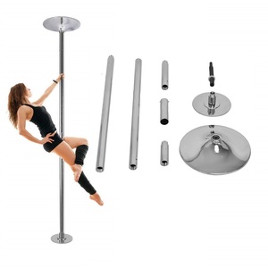 Cột Nhảy Di Động Chrome 45Mm <span class=keywords><strong>X</strong></span> Dance (Quay/Tĩnh) - Product Image 2