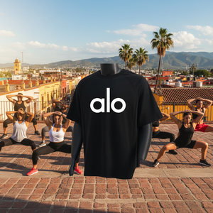 T-shirt Lulu con Stampa Semplice per Modello 120 di Origine Messicana - Product Image 3