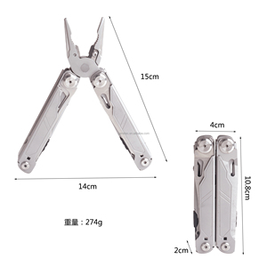 Multi-<span class=keywords><strong>outil</strong></span> professionnel 17-en-1 avec lame de gaine en nylon incluse cadeaux de camping et de chasse de survie de qualité bricolage pour les hommes papa - Product Image 3