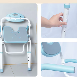 Chaise de bain antidérapante réglable pour personnes âgées, équipement de sécurité pour salle de bain fourni par l'usine, tabouret de douche, siège de baignoire - Product Image 4