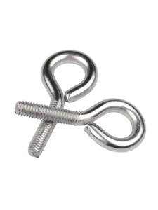 Cintre en spirale en acier avec crochet galvanisé pour boulon à œil <span class=keywords><strong>Tige</strong></span> <span class=keywords><strong>filetée</strong></span> <span class=keywords><strong>Anneau</strong></span> Boulon <span class=keywords><strong>Anneau</strong></span> Crochet Vis Finition simple - Product Image 6