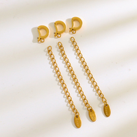 Fermoirs, mousquetons, boucles carrées, boucles rondes, boucles en forme de cœur, chaîne de queue, anneaux de jonction, fermoirs pour accessoires de bijoux DIY