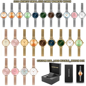 Reloj de Cuarzo para Mujer con Logotipo OEM, Tamaño Pequeño, Variedad de Colores, Correa de Joyería Elegante, Venta Caliente, Entrega Rápida - Product Image 5