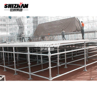 Grande scène en aluminium palco para show plate-forme de concert extérieure