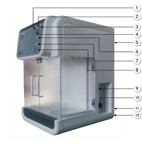 เครื่องฉีดเรซิ่นสำหรับงานทันตกรรมในห้องปฏิบัติการ กำลังไฟ 850 วัตต์ ผลิตจากโลหะ ได้รับการรับรองมาตรฐาน CE  รุ่น SENTERI S-1513 พร้อมฟังก์ชั่นฉีดเรซิ่นสำหรับฐานฟันปลอม - Product Image 2