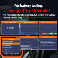 HC368 PRO Orange OBD2 Arıza Tespit Cihazı Motor Arıza Kodu Okuyucu Akü Performans Testi Teşhis Tarayıcı Aracı