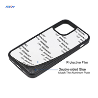 Coque de Téléphone Vierge à Sublimation 2D en TPU et PC, Étuis Personnalisables pour iPhone 17 16 15 12 Mini Pro Max