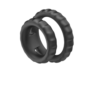 Set di Anelli per Pene in Silicone, Giocattoli Sessuali per Uomini, Anello per Pene Spesso con 3 Pezzi dal Design Unico per Migliorare l'Erezione - Product Image 2