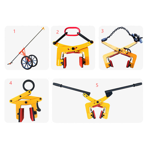 <span class=keywords><strong>Pince</strong></span> de levage en métal poli certifiée LTUO 800 kg pour béton, marbre, blocs de construction et granit (en pouces) - Product Image 6