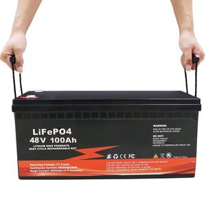 12V 24V 36V 48V Werks-OEM RV Camping UPS Heimenergiespeichersystem Batterien Solar LiFePO4 Lithium-Ionen-Akku - Product Image 1