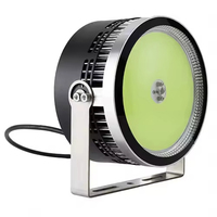 Lampe de pêche LED haute puissance 1000W cyan étanche pour leurre de calamar et de thon, attirant les poissons pour la pêche de nuit en bateau