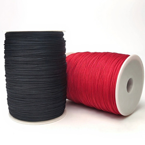 <span class=keywords><strong>Fil</strong></span> à broder fantaisie pour bracelets à bricoler soi-même fabrication de bijoux vêtements ornement suspendu-or rouge macramé corde Jade chaussures - Product Image 1