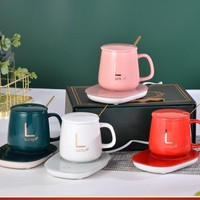 Tasse à café chauffante en verre dépoli de l'ouest mexicain avec contrôle de la température