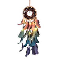 K & B Vente en gros Décoration murale attrape-rêves de Bohème naturel Cadeaux pour la décoration