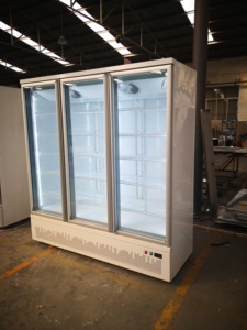 商業用ミニ直立シングル温度美容ガラスドア冷蔵庫飲料用ペプシ用モンスタードリンク用 - Product Image 5